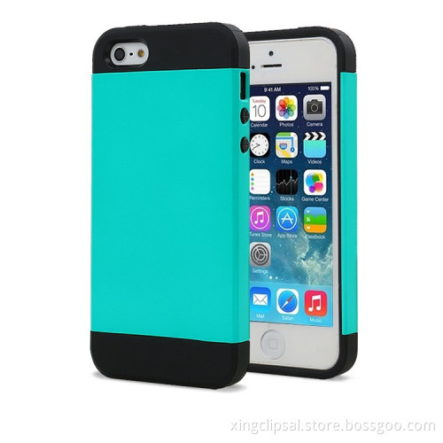 2015 New Design For iPhone 5 Mobile Accessories Leather Cell Phone Case